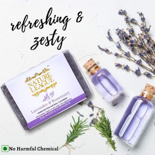 NATURE LEAGUE LAVENDER AND ROSEMARY – 100% Natural Handmade Soap